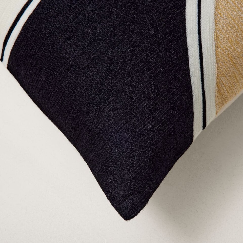 Crewel Outlined Shapes Cushion Cover West Elm Australia